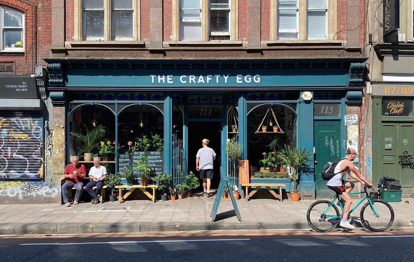 The Crafty Egg, Stokes Croft brunch in Bristol