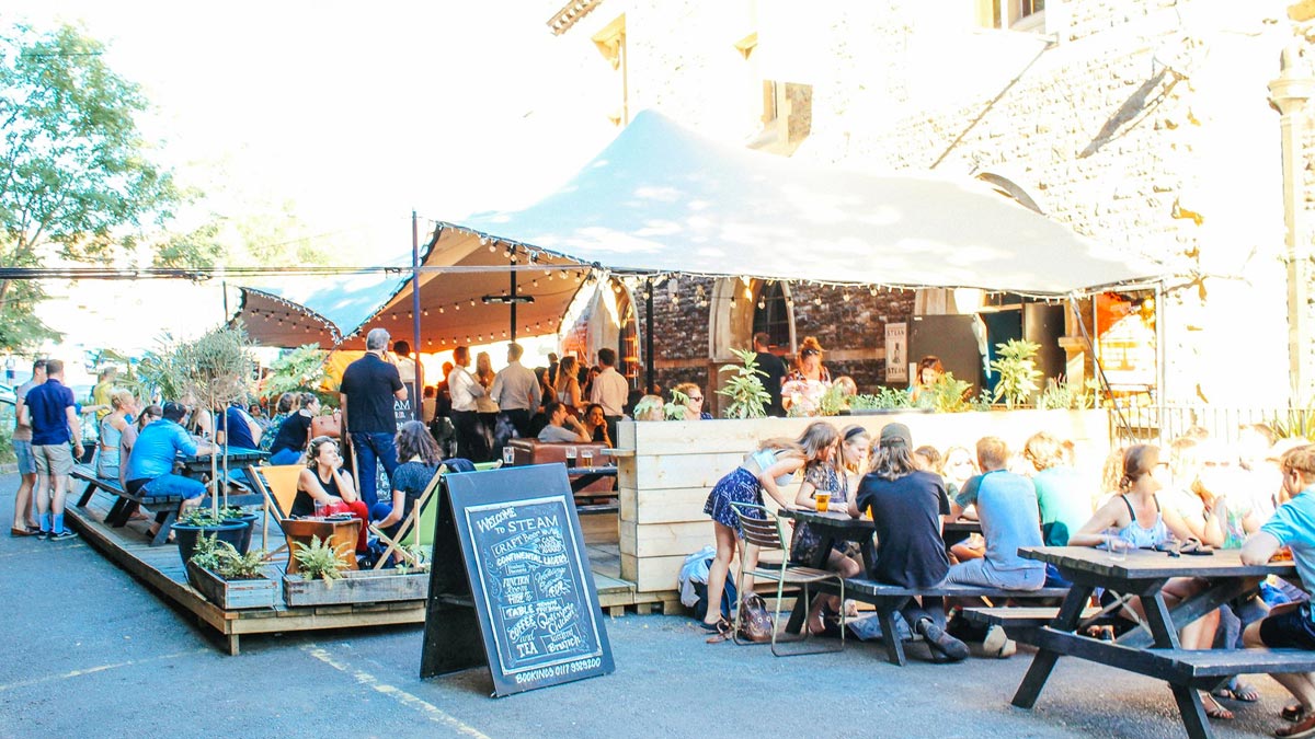 Steam, off Whiteladies Road in Clifton, Bristol bottomless brunch