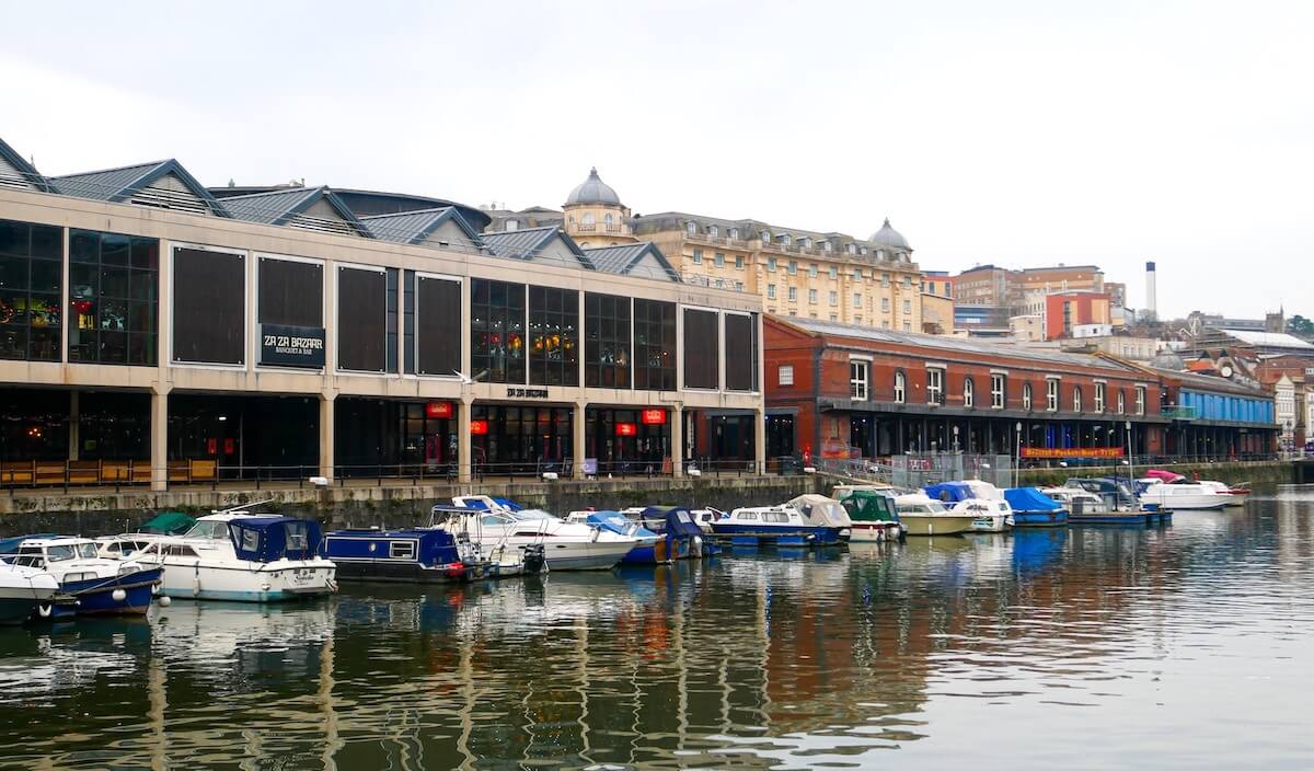 Families can enjoy day out at the Bristol Harbourside, surrounded by vibrant green spaces, shops and restaurants